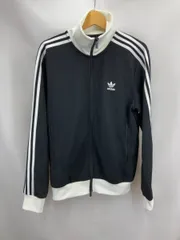 ★ adidas アディダス アディカラー クラシック トラックトップ ジャケット ダブルジップ M L ブラック 通年