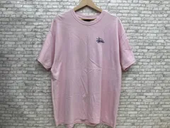 Stussy ステューシー Woman Big Basic Logo Tee ロゴ Tシャツ サイズS ピンク レディース メンズ ユニセックス