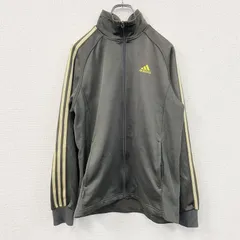 古着 used　adidas　アディダス　CLIMA365　トラックジャケット/ジャージ　パフォーマンスロゴ　灰色　グレー　Mサイズ