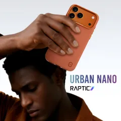 iPhone 17 Pro Max ケース MagSafe 対応 合成 皮 革 耐衝撃 スマホケース マグセーフ 頑丈 iPhone17Pro Max アイフォン17ProMax 対応 RAPTIC Urban Nano