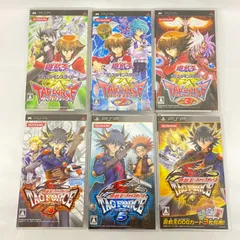 [東店25-2812-2512] [店舗併売]PSP 遊戯王 タッグフォースシリーズ 6本セット