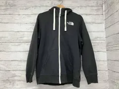 THE NORTH FACE／フルジップパーカー／ブラック／色褪せ／Mサイズ