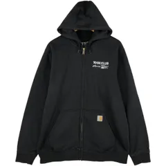古着 カーハート Carhartt Loose Fit スウェットフルジップパーカー メンズL相当/eaa545966
