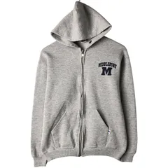 古着 90年代 ラッセル Russell ATHLETIC スウェットフルジップパーカー USA製 メンズXL相当 ヴィンテージ/eaa605273