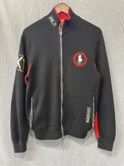 ポロ ラルフローレン POLO レーシング ジップアップ ニット ジャケット
