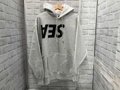 WIND AND SEA/GOD SELECTION/XXXコラボパーカー/Lサイズ/グレー/裏起毛/ウィンダンシー/ゴッドセレクション/