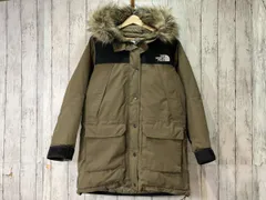 THE NORTH FACE ノースフェイス MOUNTAIN DOWN COAT マウンテンダウンコート ジャケット NDW91835 ファー着脱可 GORE-TEX ビーチグリーン L