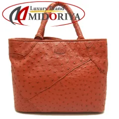 IBIZA オーストリッチ　レザーハンドバッグ　未使用品！ 2025年最新】イビザ オーストリッチの人気アイテム - メルカリ