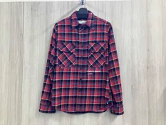 OFF-WHIT オフホワイト ネルシャツ XXSサイズ レッド