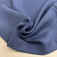 色無地 一つ紋 菱形に流水の地紋 正絹 着物 MK-2669