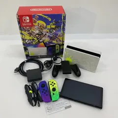 【中古品】  Nintendo Switch ニンテンドー スイッチ 本体 (有機ELモデル) スプラトゥーン3エディション  【034-250826-yo-6-tei】