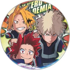 【中古】バッジ・ピンズ 爆豪勝己＆切島鋭児郎＆上鳴電気 「僕のヒーローアカデミア展 DRAWING SMASH コレクション缶バッジBIG 最強トリオVer.」