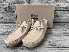 【箱付き】Clarks Supreme クラークス シュプリーム ワラビーブーツ ドレスシューズ Patent Leather Wallabee 26.5cm 261768577085 