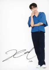 【中古】生写真(男性) SEVENTEEN/JEONGHAN(ジョンハン)/印刷サイン入り/「SEVENTEEN 日本デビュー2周年記念フォト」ローソンプリントオリジナルブロマイド