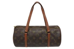 LOUIS VUITTON ルイヴィトン パピヨン30 ハンドバッグ M51365 旧型 モノグラムキャンバス ブラウン 美品 中古 4b010824