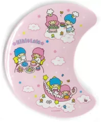 【中古】皿・ボウル 7.キキ＆ララ メラミンプレート 「サンリオ当りくじ キキ＆ララ 50th Anniversary 当りくじ」