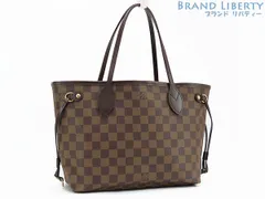 【美品】ルイヴィトン　LOUIS VUITTON　ダミエ　ネヴァーフル PM　トートバッグ　ショルダーバッグ　ダークブラウン　N51109