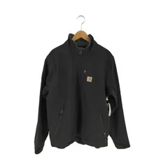 カーハート Carhartt Rain Defender Relaxed Fit Heavyweight Softshell Jacket 裏地フリース ジップアップジャケット メンズ import：L 