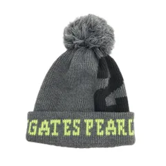 PEARLY GATES パーリーゲイツ  ボンボン付 ニット帽  グレー系 FR [240101575965] ゴルフウェア ストスト