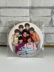 【Q7-45】◎ なにわ男子　缶バッチ Lucky! SUMMER! in Redhorse OSAKA WHEEL　令和元年