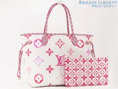 【レア未使用】ルイヴィトン　LOUIS VUITTON　モノグラム　バイ ザ プール　ネヴァーフルMM　トートバッグ　ショルダーバッグ　ポーチ付　ホワイト ピンク　M22980