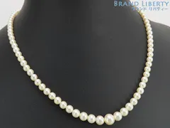 てつ 【ミキモト✨高級仕立て】 アコヤ真珠 ネックレス グラデーション 楽天市場】【ジュエリー】MIKIMOTO ミキモト グラデーションパール