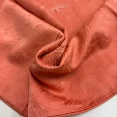 付下げ 裄65 笹の地紋 一つ紋 上品な加工 正絹 着物 MK-2675