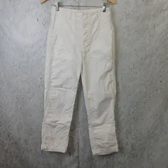 UNITED ARROWS ユナイテッドアローズ レディース ベイカーパンツ ホワイト 白 36インチ コットン100% □〇