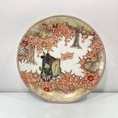 フランクリンポーセリン 花鳥十二か月 飾皿コレクション　野畑直子作　4枚欠品 花鳥十二ヶ月の内 卯月1979 フランクリン・ポーセリン 飾皿 野畑直子