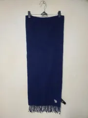 ポール・スミス ゼブラ ロゴ ラムウール マフラー