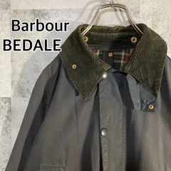 英国製 90's Barbour バブアー オイルドジャケット BEDALE ビデイル ネイビー 38
