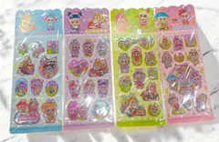 ラブブ（風）新　ウォーターシール4枚セット