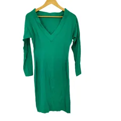 フォーティーナインアヴェニュージュンコシマダ 49AV.Junko Shimada Vネック長袖ミニワンピース レディース JPN：9号 