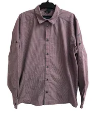 adidas 長袖　チェックシャツ　2XL     157