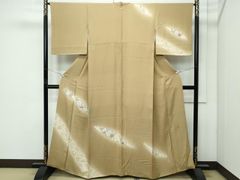 平和屋着物○豪華色留袖 駒刺繍 扇面飛鶴牡丹花文 暈し染め 金彩