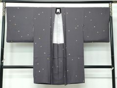 平和屋着物○訪問着 友禅 作家物 草花文 暈し染め 正絹 逸品