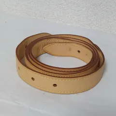 美品！ルイヴィトン［ショルダーストラップ］レザー 肩掛け ロゴ型押し