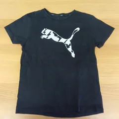 PUMA　ロゴ入り　Tシャツ　黒　150ｃｍ