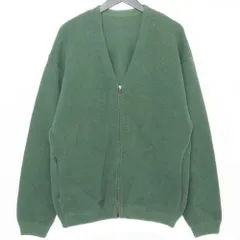 CREPUSCULE moss stitch cardigan サイズ2 グリーン 1901-002のサムネイル