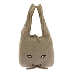 mina perhonen / ミナペルホネン | usa bag / ウサギ リネン トート ハンドバッグ | ベージュ | レディース