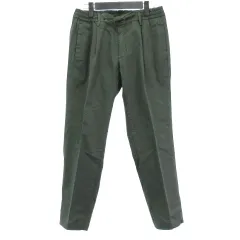 ブローシップ BRO SHIP テーパードパンツ チノ スラックス イタリア製 カーキ 50 約L ■GH