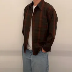 UNIQLO U フランネル チェック シャツ