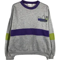 古着 80~90年代 アディダス adidas ロゴスウェットシャツ トレーナー メンズM相当 ヴィンテージ/eaa605252