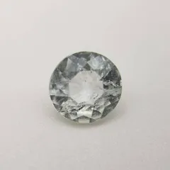 天然 アクアマリン 非加熱 ラウンドカット ルース パキスタン産 裸石 淡い水色 誕生石 18