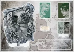 【中古】アクリルスタンド・アクリルパネル リヴァイVSジーク Memory Collection ジオラマアクリルスタンド “人類の戦い” 「進撃の巨人」 