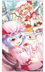 【中古】アクリルスタンド・アクリルパネル レミリア・スカーレット＆フランドール・スカーレット ノーブルアート 「東方Project」