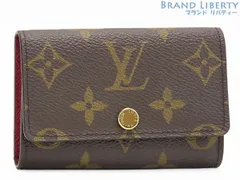 【超美品】ルイヴィトン　LOUIS VUITTON　モノグラム　ミュルティクレ6　6連キーケース　キーリング　キーホルダー　フューシャ ピンク　M60701