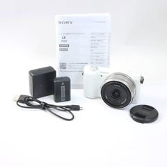SONY α5100 ホワイト ズームレンズ付き Wi-Fi対応 - メルカリ
