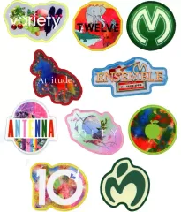 【中古】バッジ・ピンズ [単品] Mrs. GREEN APPLE ワッペン10種セット 「Blu-ray/DVD 10【10 ＆ “Harmony” COMPLETE BOX】」 同梱特典