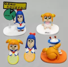 【中古】トレーディングフィギュア 全5種セット 「ポプテピピック デスクトップフィギュア」